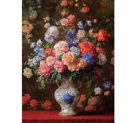 Diamond Painting Flowers Diamond Art Kits Adults 90x120 cm DIY 5D Full Drill Color Dimond Art Kit for Beginners Crystal Embroidery Canvas Painting for Relaxation and Bedroom Decor with Tools H-64