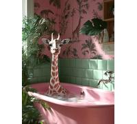Diamond Painting Giraffe, Bathtub Diamond Art Kits Adults with Full Accessories, DIY Full Drill Crystal Art Crafts Pictures Kits, Embroidery Cross Stitch Gem Paintings for Home Decor 12x16inch - 1F29