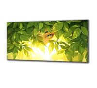 Diamond Painting Green Leaf Large Diamond Art for Adults DIY Full Drill Crystal Art Painting Kits Mosaic Arts and Crafts for Adults Kits for Home Wall Decor Office Decoration, Relax Gift 70x140cm Q-78