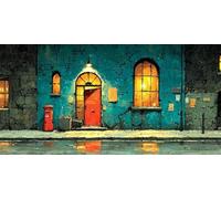 Diamond Painting House, Comics Diamond Art Kits Adults with Full Accessories, DIY Full Drill Crystal Art Crafts Pictures Kits, Embroidery Cross Stitch Gem Paintings for Decor 200x100 cm - KF01952