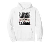 Diamond Painting Is My Cardio Funny Diamond Art Lover Pullover Hoodie