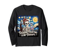Diamond Painting is My Therapy Artistic Craft Hobby Fans Long Sleeve T-Shirt