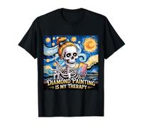 Diamond Painting is My Therapy Artistic Craft Hobby Fans T-Shirt