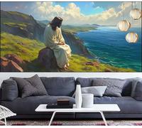Diamond Painting Jesus 12x315in,Landscape Diamond Art Kits Adults,DIY Crystal Art Paint by Numbers Beginner Embroidery Gem Painting Mosaic Craft Canvas kit for Adults,Home Decor Gift Women LT-292