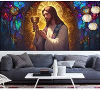 Diamond Painting Jesus 12x513in,Sacred Diamond Art Kits Adults,DIY Crystal Art Paint by Numbers Beginner Embroidery Gem Painting Mosaic Craft Canvas Kits for Adults,Home Decoration Gifts Women LT-490