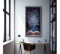 Diamond Painting Kits for Adults, 5D Diamond Art Fantasy Tree 80x160cm, DIY Large Book Dimond Art kits Adults, Full Drill Crystal Rhinestone Embroidery Canvas Crafts for Home Wall Decor (RD810)