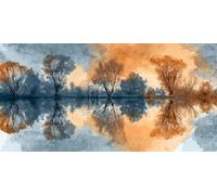 Diamond Painting Kits for Adults, 5D Diamond Art Tree 30x60cm, DIY Large Abstract Dimond Art kits Adults, Full Drill Crystal Rhinestone Embroidery Canvas Gem Art Craft for Home Wall Decor (DP355)
