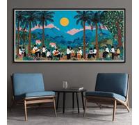 Diamond Painting Kits for Adults, 5D Diamond Art Tropical Flair 30x80cm, DIY Large Concert Dimond Art kits Adults, Full Drill Crystal Rhinestone Embroidery Canvas Crafts for Home Wall Decor (RD5)