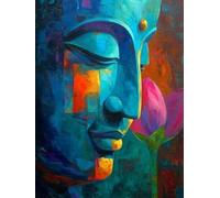Diamond Painting Kits for Adults,5D DIY Zen Stone Statue Diamond Art Craft Kits Beginners, Round Full Drill Crystal Rhinestone Painting Diamonds Gem Art, for Home Wall Decoration Gifts 8 x 12 in Q-38