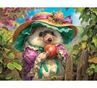 Diamond Painting Kits for Adults, Animal Diamond Art Kits, DIY Full Drill Hedgehog Gem Art for Beginner, 5D Crystal Cross Stitch Arts and Crafts for Adults, for Home Wall Decor Gifts 70x100 cm W-10975
