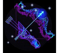 Diamond Painting Kits for Adults Constellation Zodiac Sagittarius Painting with Diamonds Arts and Crafts for Adults Home Wall Decor 16 * 20In