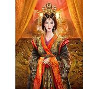Diamond Painting Kits for Adults, Diamond Art, Crystal Gem Jewel Art Kits for Adults Kids, 5D Diamond Painting by Numbers for Adults, Oriental Beauty Diamond Arts and Crafts, Gift, Home Decor 30x40cm
