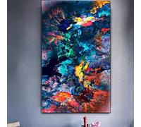 Diamond Painting Kits for Adults,DIY 5D abstract Blue lines Diamond Painting Kits 80x200cm/32x80in,Full Round Diamond Art Kits Crystal Embroidery Cross Stitch Gem Art Picture Home Wall Decor Gift A3