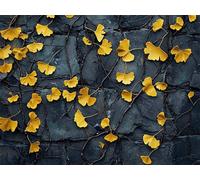 Diamond Painting Kits for Adults Leaves, Small Diamond Art Kits Landscape, 5D DIY Round Full Drill Crystal Art Embroidery Cross Stitch, Mosaic Crafts Pictures Room Decor,Gifts for Women 90x70cm E0-100