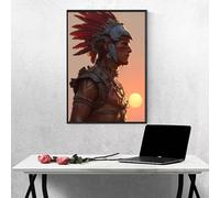 Diamond Painting Kits for Adults Man Diamond Art Feather, 5D DIY Full Drill Crystal Gem Art Paintings Embroidery Mosaic Kits Crafts for Adults for Beginner Home Room Decor, Gifts 28x38inch PjY1937 L-1