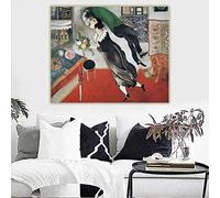 Diamond Painting Kits for Adults Marc Chagall《The Birthday》 Painting with Diamonds Arts and Crafts for Adults Home Wall Decor 30 * 40Cm