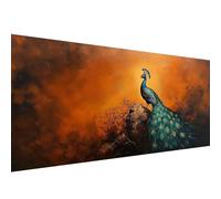 Diamond Painting Kits for Adults Peacock, Animal Diamond Art Kits for Beginners, Full Round Drill Crystal Art Crafts for Adults, Embroidery Canvas Painting for Autumn Decorations Home, 50x100cm W1-101
