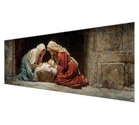 Diamond Painting Kits for Adults, Religion Diamond Art Kits Adults, 5D Baby Large DIY Full Drill Embroidery Gem Art Crafts Painting for Christmas Home Decor and Gifts 40x120cm (15.7x47.2in) C-68