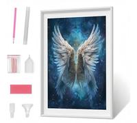 Diamond Painting Kits for Adults, Wing Feather DIY 5D Diamond Art Kits for Adults Kids Beginners, Full Round Drill Diamont Dots Crystal Art for Home Office Wall Decor Gifts 28x38in PJY1665 5-Y