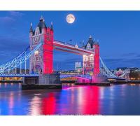 Diamond Painting Kits for Beginners Adults, 5D DIY Brooklyn Bridge Diamond Art Kits, Round Full Drill Gem Art Crafts, DIY Painting by Numbers for Christmas Home Wall Decor, Gifts 28x36 inch s-37