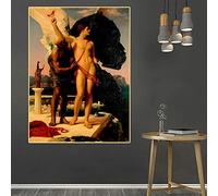 Diamond Painting Kits Frederic Leighton《Icarus and Daedalus》 DIY 5D Full Drill Diamond Dots Paintings Picture Arts Home Wall Decor