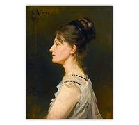 Diamond Painting Kits Ilya Efimovich Repin Portrait of Maria Grigorievna Ge DIY 5D Full Drill Diamond Dots Paintings Picture Arts Home Wall Decor