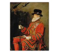 Diamond Painting Kits John Everett Millais The Yeoman of The Guard Full Drill Diamond Dots Paintings Picture Arts Craft for Home Wall Art Decor