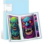 Diamond Painting Kits Storage Book, A3 Diamond Painting Art Protectors Portfolio Clear Folder with 30 Clear Pockets Cover for Diamond Paintings 30 x 40cm or Smaller