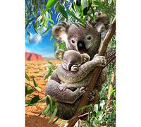 Diamond Painting Kits with Tools, Meecaa Koala Baby Animal Tree DIY 5D Full Drill Cross Stitch Diamond Mosaic Art Crafts 30x40cm (Koala)