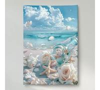 Diamond Painting Lighthouse Diamond Art Kits Adults Sky Diamont Painting Full Drill Crystal Art Kits for Adults DIY Cross Embroidery Crafts Pictures, for Home Wall Decor, Gifts 12x16in PjY6339 3-V