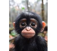 Diamond Painting Monkey Diamond Art Kits Adults, Animal Crystal Art Kit for Adults Kids DIY 5D Square Full Drill Gem Dots Rhinestone Embroidery Crafts Picture, Home Wall Decor Gifts 30x40cm r9-920