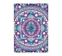 Diamond Painting Notebook A5 Blank Kids Sketchbook A5 Blank DIY Notebooks Diamond Painting Secret Diary for Adults Journal Book Sketchbook Gifts for Girls Leisure Book Mandala Notebook Diamond Art