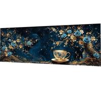 Diamond Painting Orchid Diamond Art Kits Adults, 180x60cm Large Dimond Art Cup Gem Arts and Crafts Paintings, DIY Round Full Drill Crystal Rhinestone Sequin Arts Mosaic Kits, Home Decor Gifts C2-210