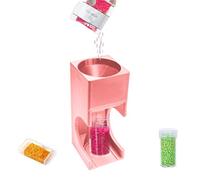 Diamond Painting Organizer and Portable Drill Funnel for Round Containers, Portable Diamond Art Funnel for Easy Transfer (1PC - Dark Pink)