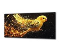 Diamond Painting Parrot Leaf Large Diamond Art for Adults DIY Full Drill Crystal Art Painting Kits Mosaic Arts and Crafts for Adults Kits for Home Wall Decor Office Decoration, Gift 70x140cm Q-92