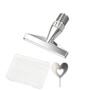 Diamond Painting Pen Tip, Stainless Steel Screw Placers Nibs for Round & Square Drill, Unbreakable, Shape-Stable, Clear Engraved with Beads Numbers Tip, Diamond Art Accessories and Tools (11 Bead Tip)