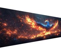 Diamond Painting Phoenix,Flame Diamond Art Kits For Adults Kids Diy Full Round Drill Crystal Arts And Crafts For Adults,5D Dimond Embroidery Paint By Numbers Room Decor Women Gifts 50x100cm Q1-621