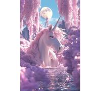 Diamond Painting Pink Diamond Art Kits Adults Animal DIY Cross Stitch Sequin Art, Crystal Arts and Arafts for aAdults, Rhinestone Embroidery Gem Arts Crafts Accessories, for Home Decor 12x18inch Q-808