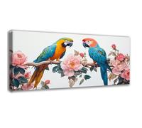 Diamond Painting Plant, 5D Diamond Art Kits Adults, DIY Full Drill Crystal Art Embroidery Kit for Beginners, Parrot (2) Paint by Numbers for Adults, Gifts for Women, Home Decoration 40x80cm 0C-966