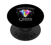 Diamond Painting Queen - Colorful Art Design for Craft PopSockets Adhesive PopGrip