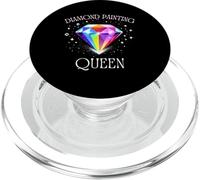 Diamond Painting Queen - Colorful Art Design for Craft PopSockets PopGrip for MagSafe