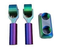 Diamond Painting Roller DIY Diamond Painting Roller Tool with Storage Base Handmade Reinforced Pressure Wheel Rhinestone Square Embroidery for Diamond Painting(Blue Purple Set)