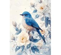 Diamond Painting Rose Large Diamond Art for Adults Kids 60x90cm Paint by Numbers for Adults Bird Full Drill DIY Rhinestone Gem Art Cross Stitch Embroidery Kit for Relaxation and Home Wall Decor L-116
