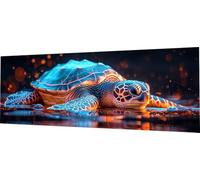 Diamond Painting Sea Turtle Diamond Art Kits Adults, 90x30cm Large Dimond Art Animal Gem Arts and Crafts Paintings, DIY Round Full Drill Crystal Rhinestone Sequin Arts Mosaic Kits, Home Decor C2-178