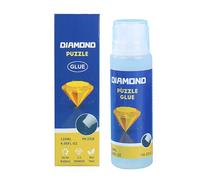 Diamond Painting Sealer 120ML, DIY Diamond Painting Glue Art Sealer with Sponge Head, Fast Drying & Strong Bond, 5D Diamond Painting Kits Conserver Accessories Permanent Hold Shine Effect Sealer