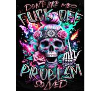 Diamond Painting Skull Gothic 5D, Diamond Painting for Adults Beginners Halloween, DIY Full Drill Skull Skeleton Picture, Diamond Painting Horror Art Canvas for Wall Decoration Living Room (30 x 40 cm