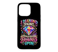 Diamond Painting Stress Relief Craft Humor Case for iPhone 15 Pro Max