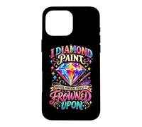 Diamond Painting Stress Relief Craft Humor Case for iPhone 16 Pro Max