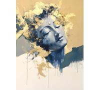 Diamond Painting Zen Diamond Art Kits Adults, Zen Crystal Art Kit for Adults Kids DIY 5D Square Full Drill Gem Dots Embroidery Crafts Picture Beginners, Gifts for Women, Home Wall Decor 70x95cm j9-R42