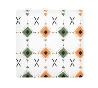 Diamond Pattern Camera Wrap Cloth, Squares Magic Self-Adhesive Cloth for Lens Camera Anti-Scratch Lens Protector Makeup Wrap Cloth Bag 21.7" x 21.7"